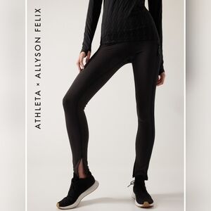 ATHLETA x ALLYSON FELIX Focused & Fearless High-Waisted Leggings - Size M